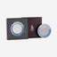 Dimlaj Melange Plates 6Pc Platinum & Blue