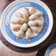 Dimlaj Melange Charger Plate Large Platinum & Blue