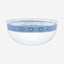 Dimlaj Melange Serving Bowl Large Platinum & Blue