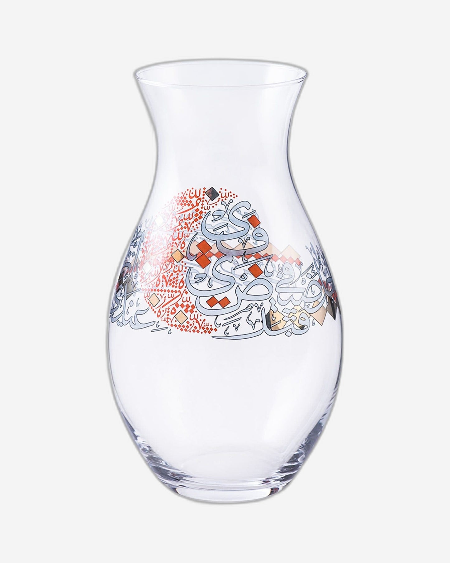 Dimlaj Seraj Vase Large Gold & Orange