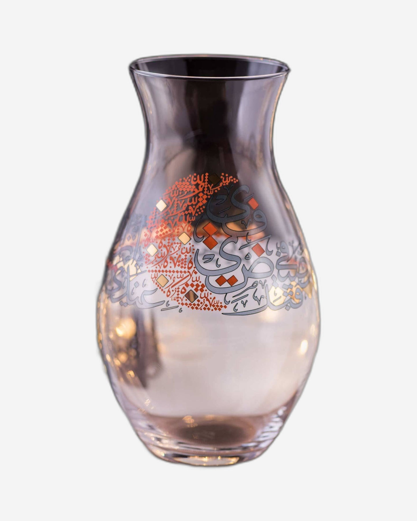 Dimlaj Seraj Vase Large Gold & Orange