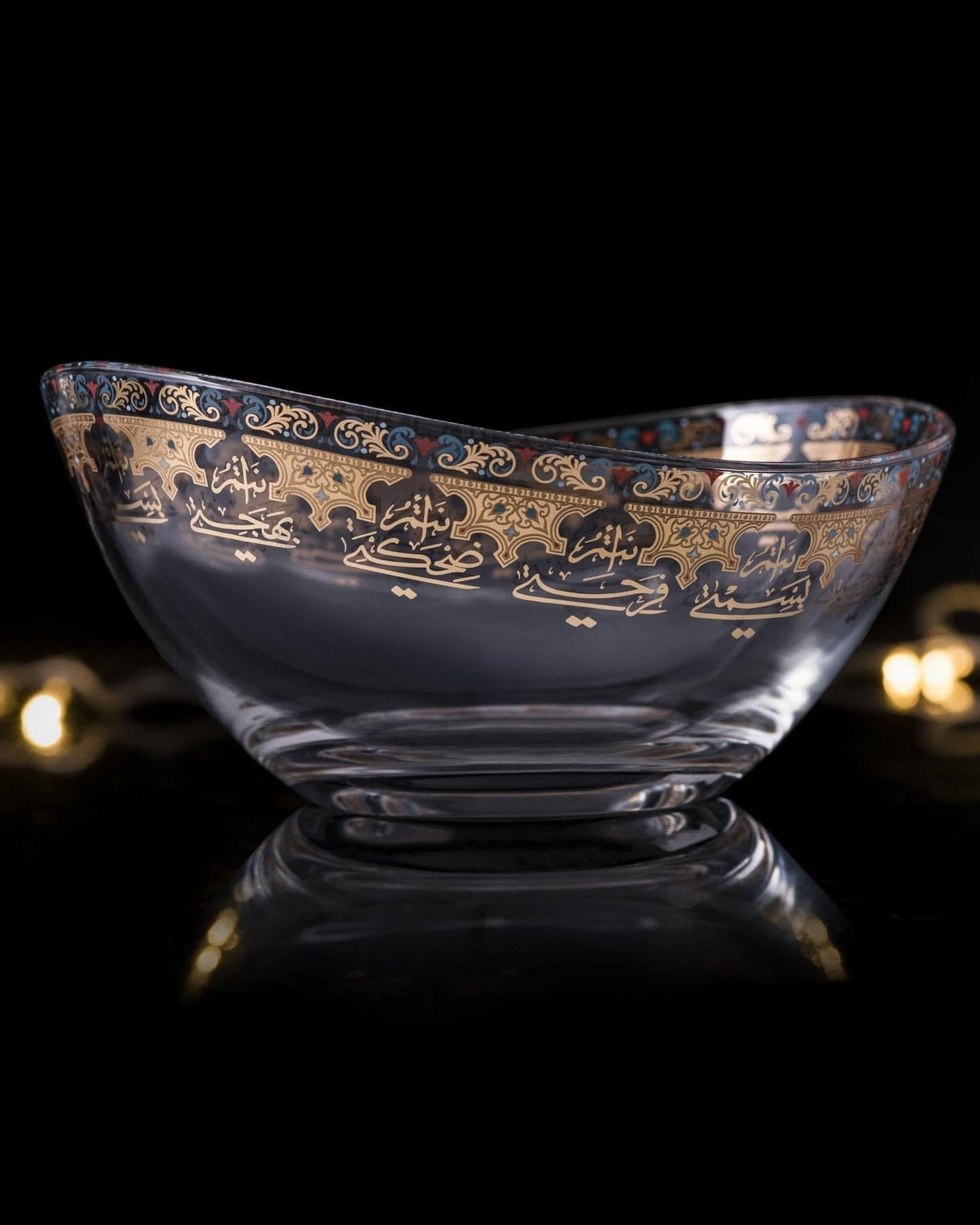 Dimlaj Suroor Serving Bowl Large Gold