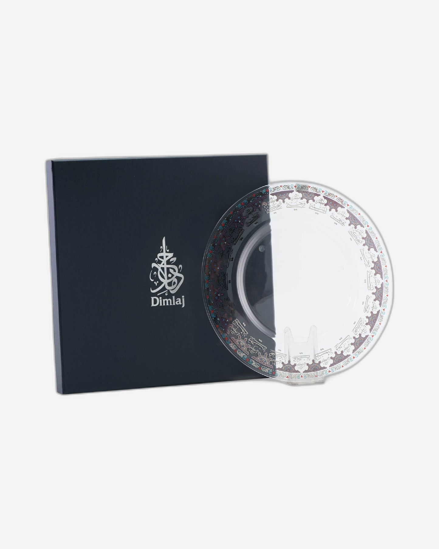 Dimlaj Suroor Charger Plate Large Platinum