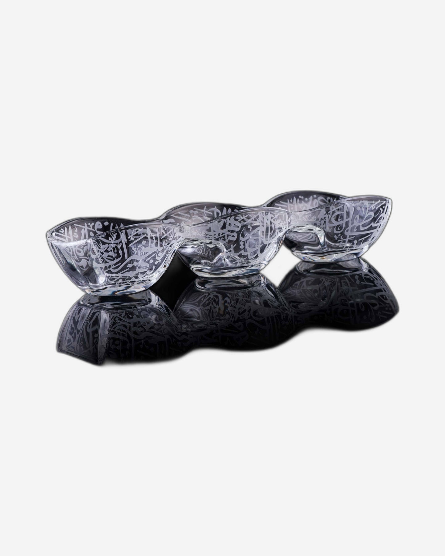 Dimlaj Thuluth Divider Bowl Large Engraved