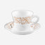 Dimlaj Kareem Tea Cups & Saucers 6Pc Gold