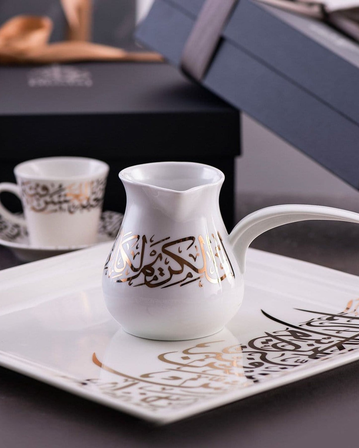 Dimlaj Kareem Small Turkish Coffee Pot (Gold)