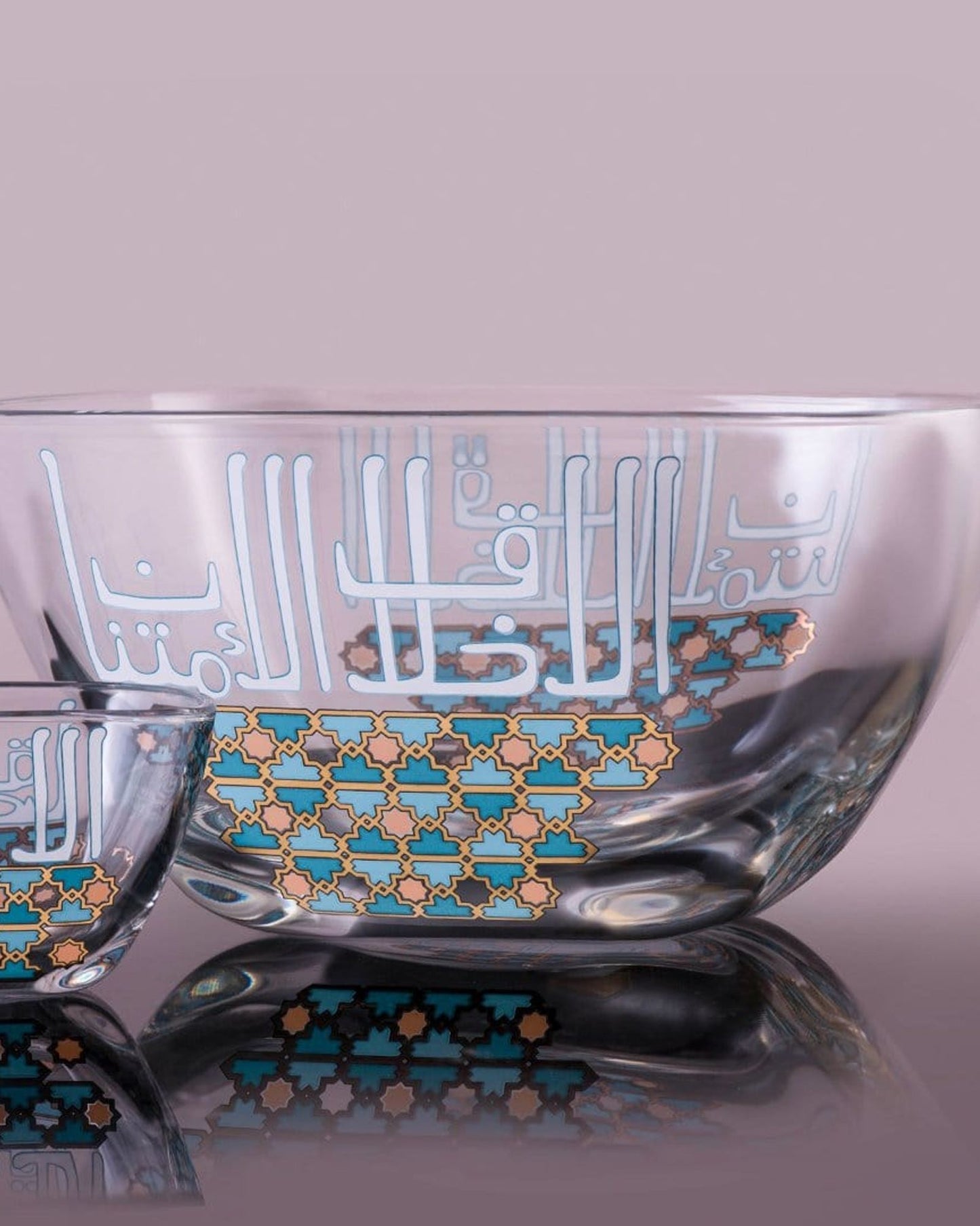 Dimlaj Asala Serving Bowl Large Gold & Green