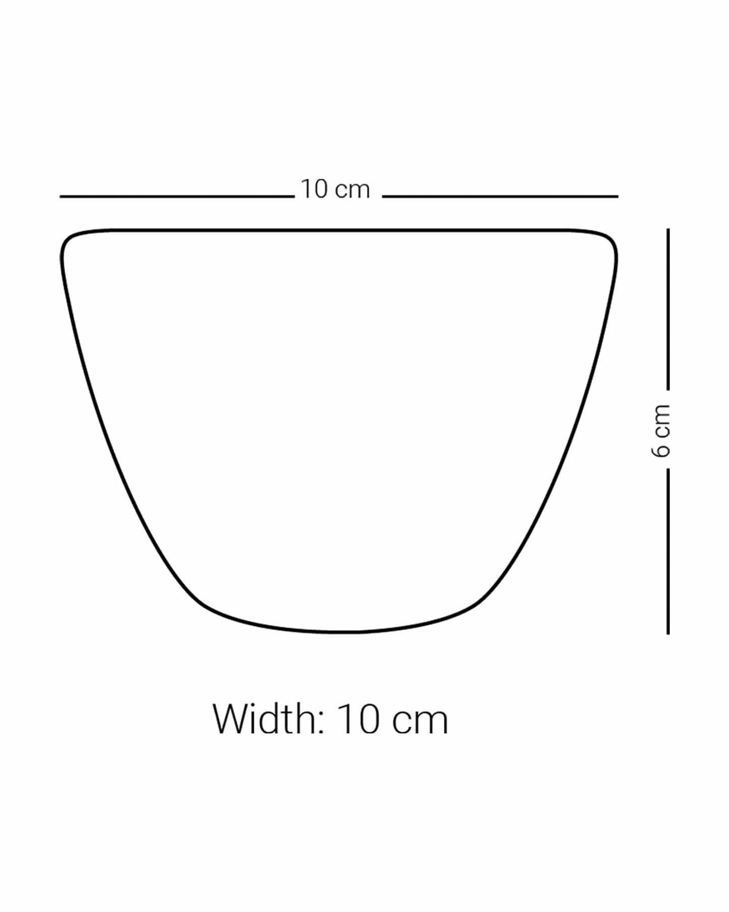 Dimlaj Asala Serving Bowls 6Pc Small Gold & Green