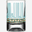 Dimlaj Asala Short Tumblers 6Pc Gold & Green