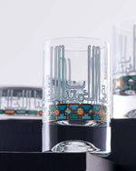 Dimlaj Asala Set of 6 Pcs Short Tumblers (Gold & Green)