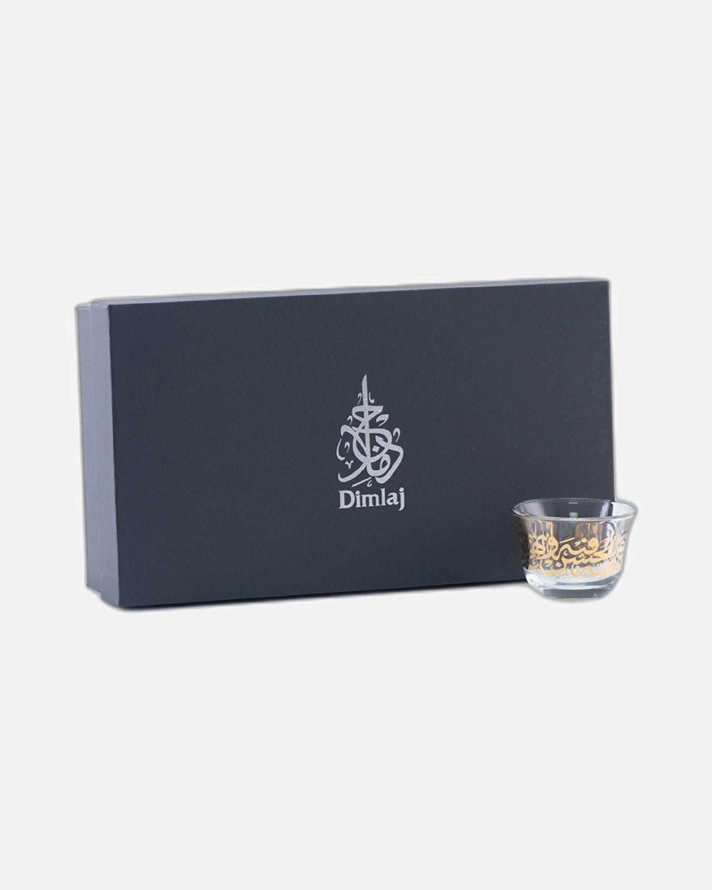 Dimlaj Kareem Cawa Cups 6Pc Gold
