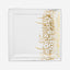 Dimlaj Kareem Square Plate Large Gold