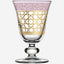 Dimlaj Cordoba Goblet Stems 6Pc Gold & Pink