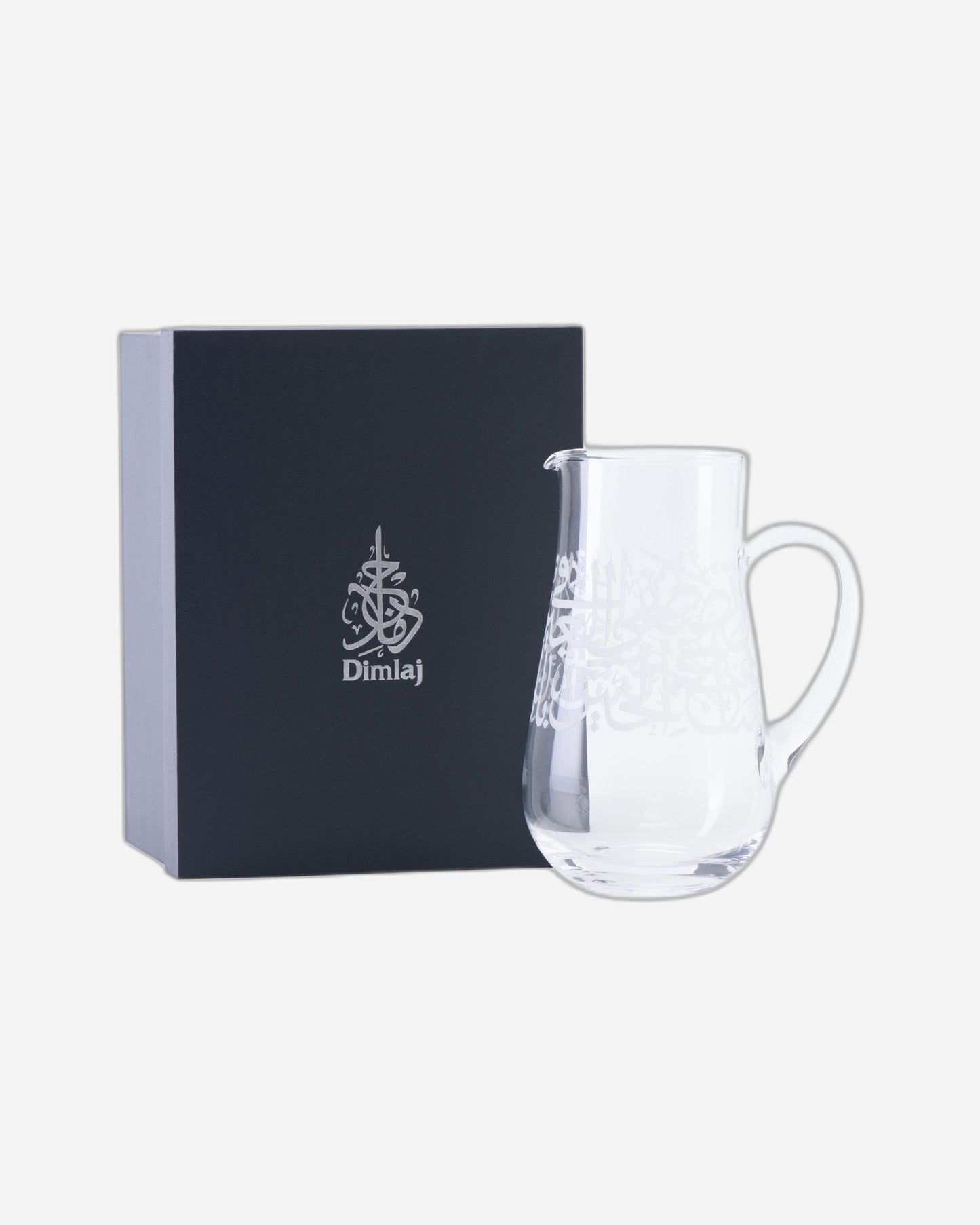 Dimlaj Thuluth Jug with Handle Engraved