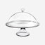 Dimlaj Cordoba Cake Plate with Lid Platinum
