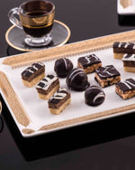 Dimlaj Cordoba Large Rectangular Serving Plate (Gold)