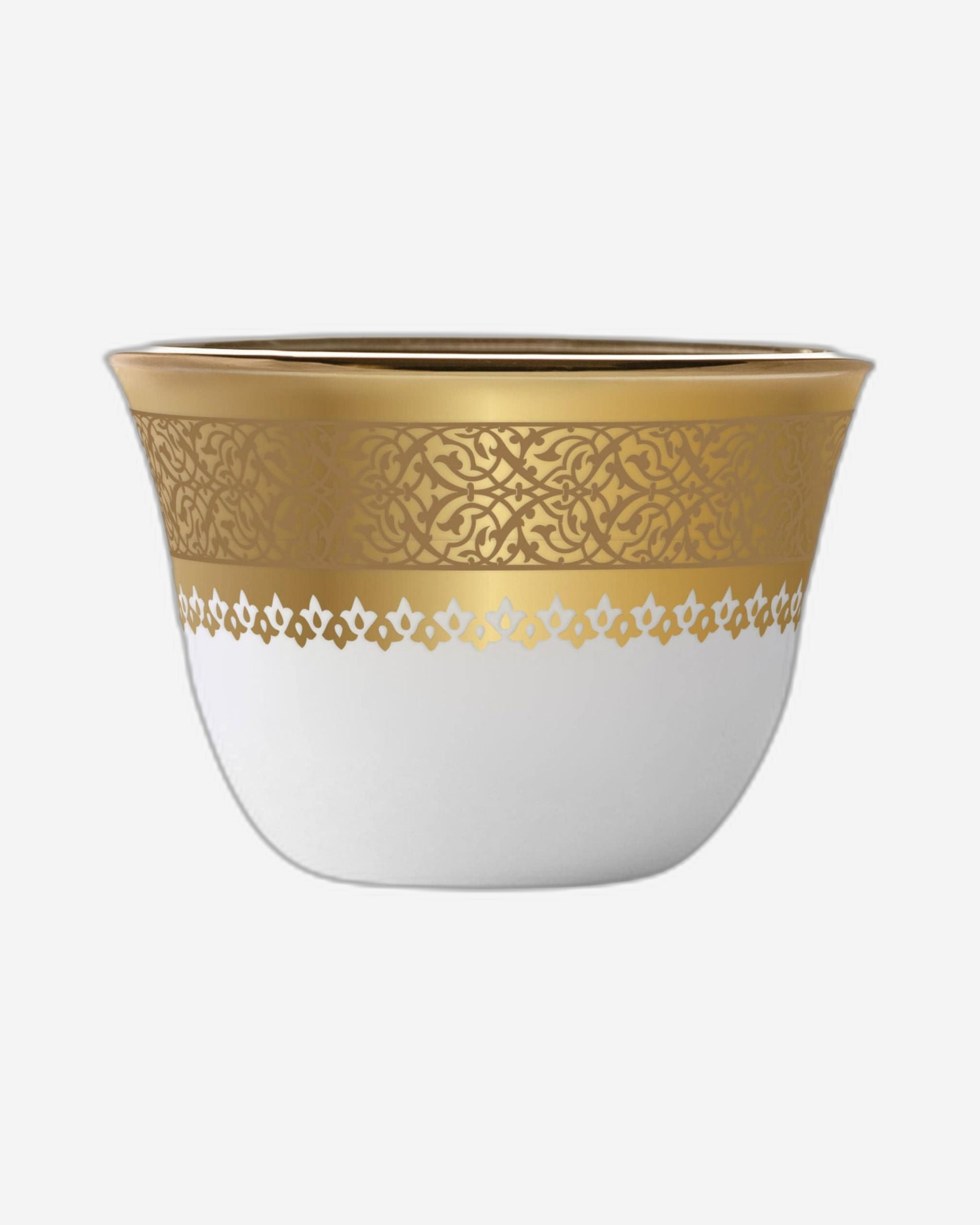 Dimlaj Cordoba Set of 6 Pcs Cawa Cups (Gold)