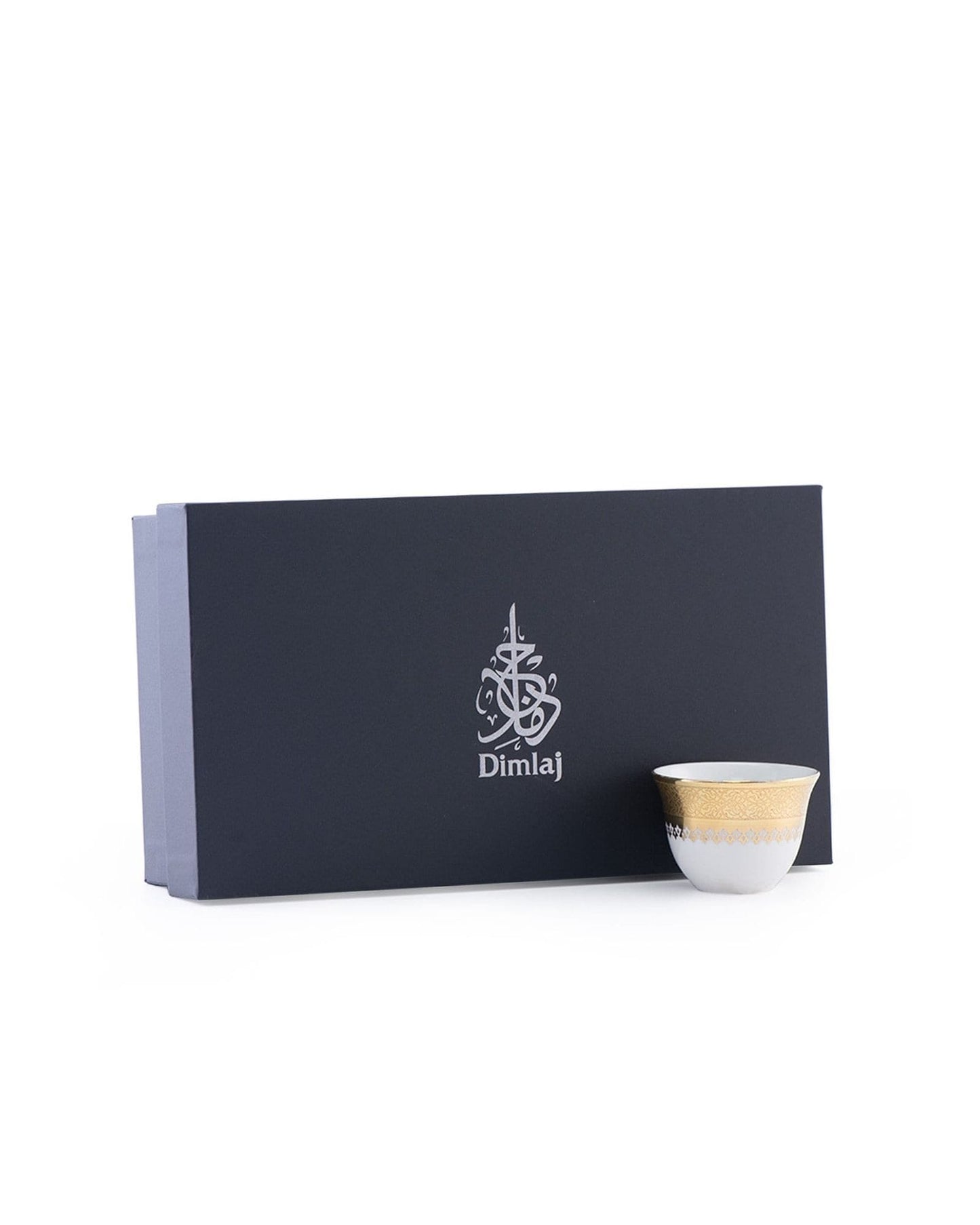 Dimlaj Cordoba Cawa Cups 6Pc Gold