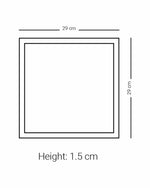 Dimlaj Cordoba Large Square Serving Plate (Gold)