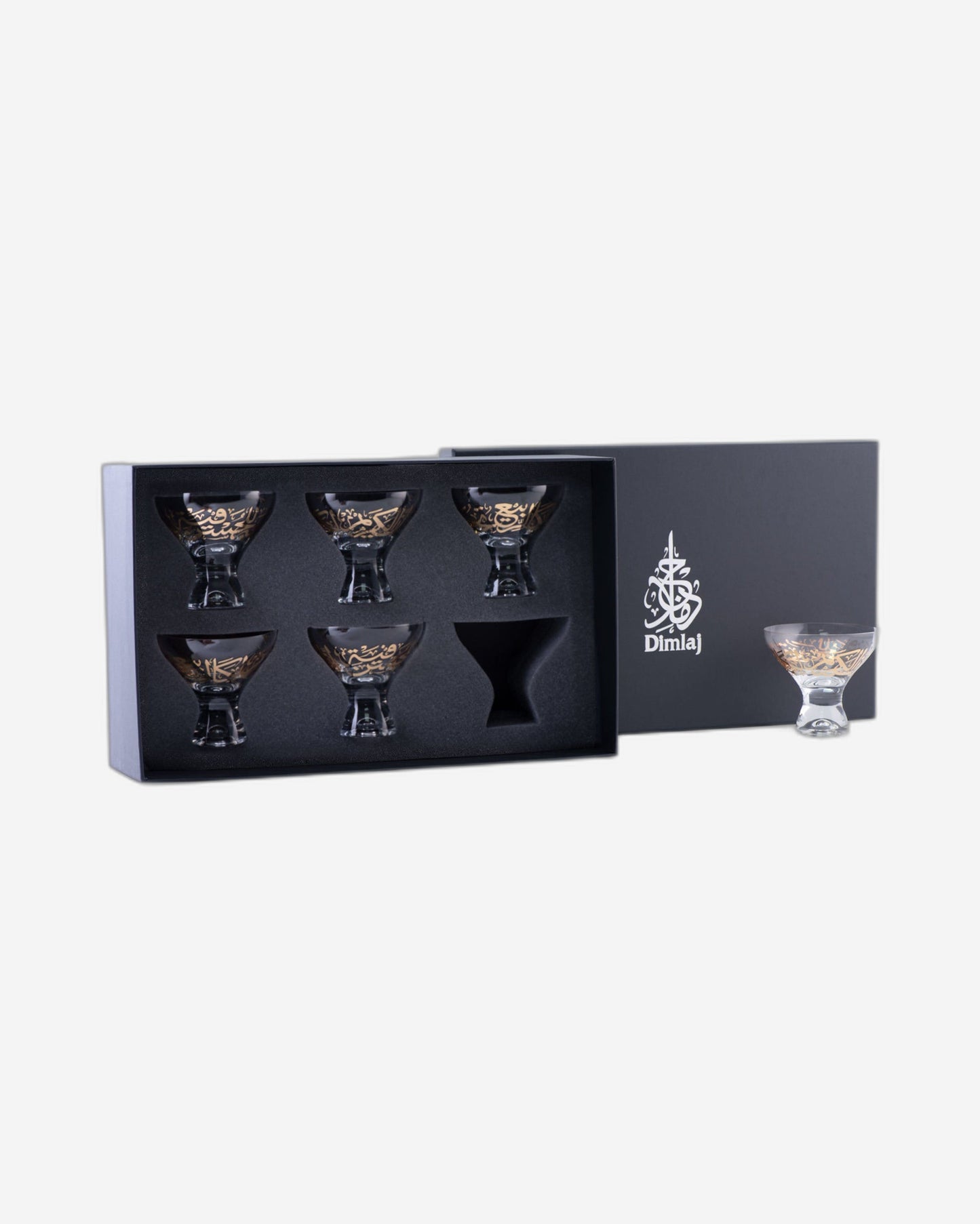 Dimlaj Kareem Ice-Cream Cups 6Pc Gold