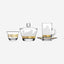 Dimlaj Abraj Drinkware 20Pc Gold