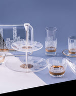 Dimlaj Abraj Set of 6 Pcs Tumblers (Gold)