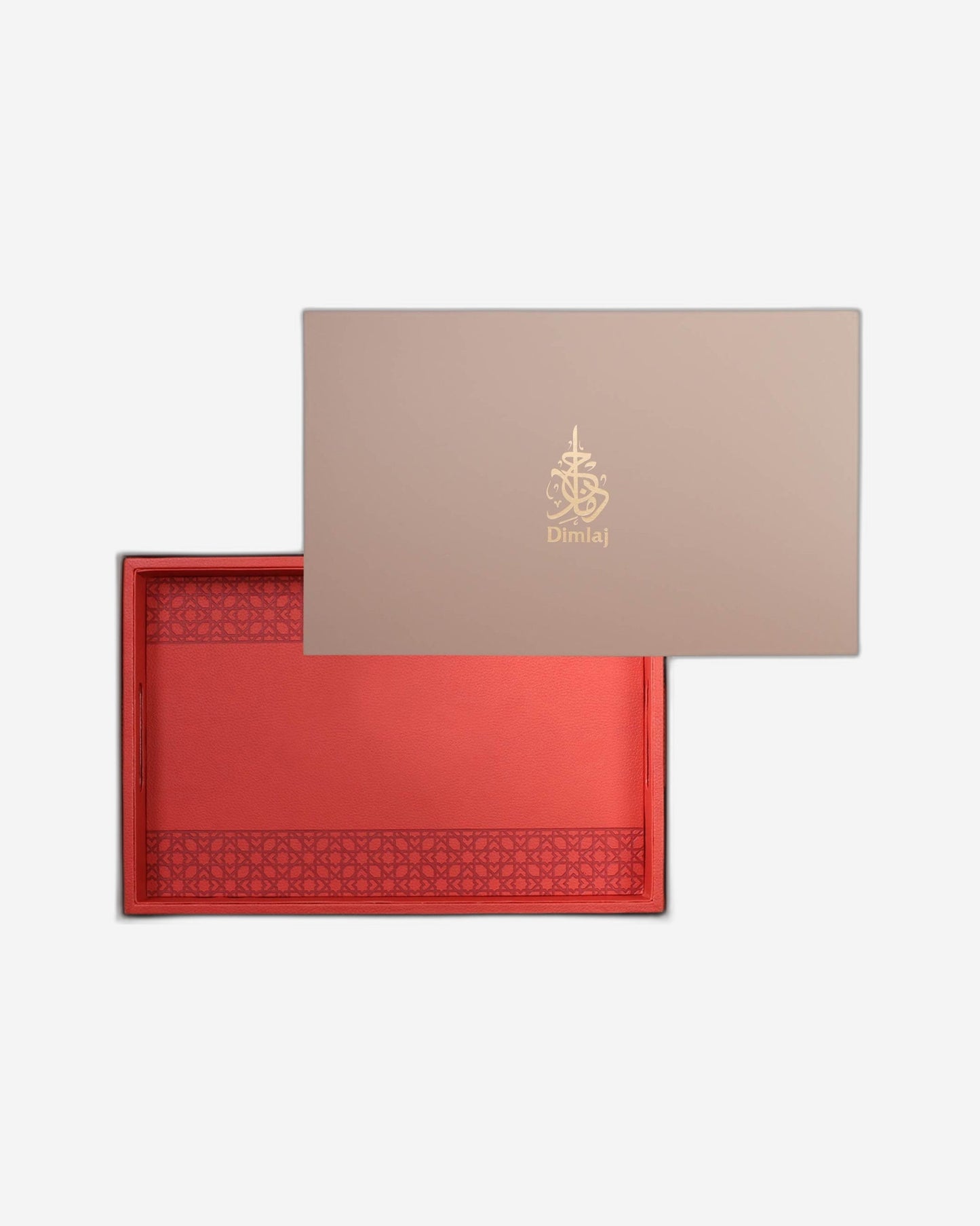 Dimlaj Cordoba Small Serving Tray (Brick Color)