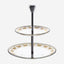 Dimlaj Suroor 2 Tiered Tray Gold