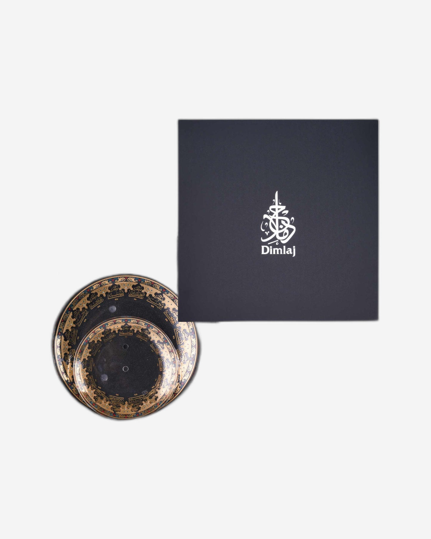 Dimlaj Suroor 2 Tiered Tray Gold