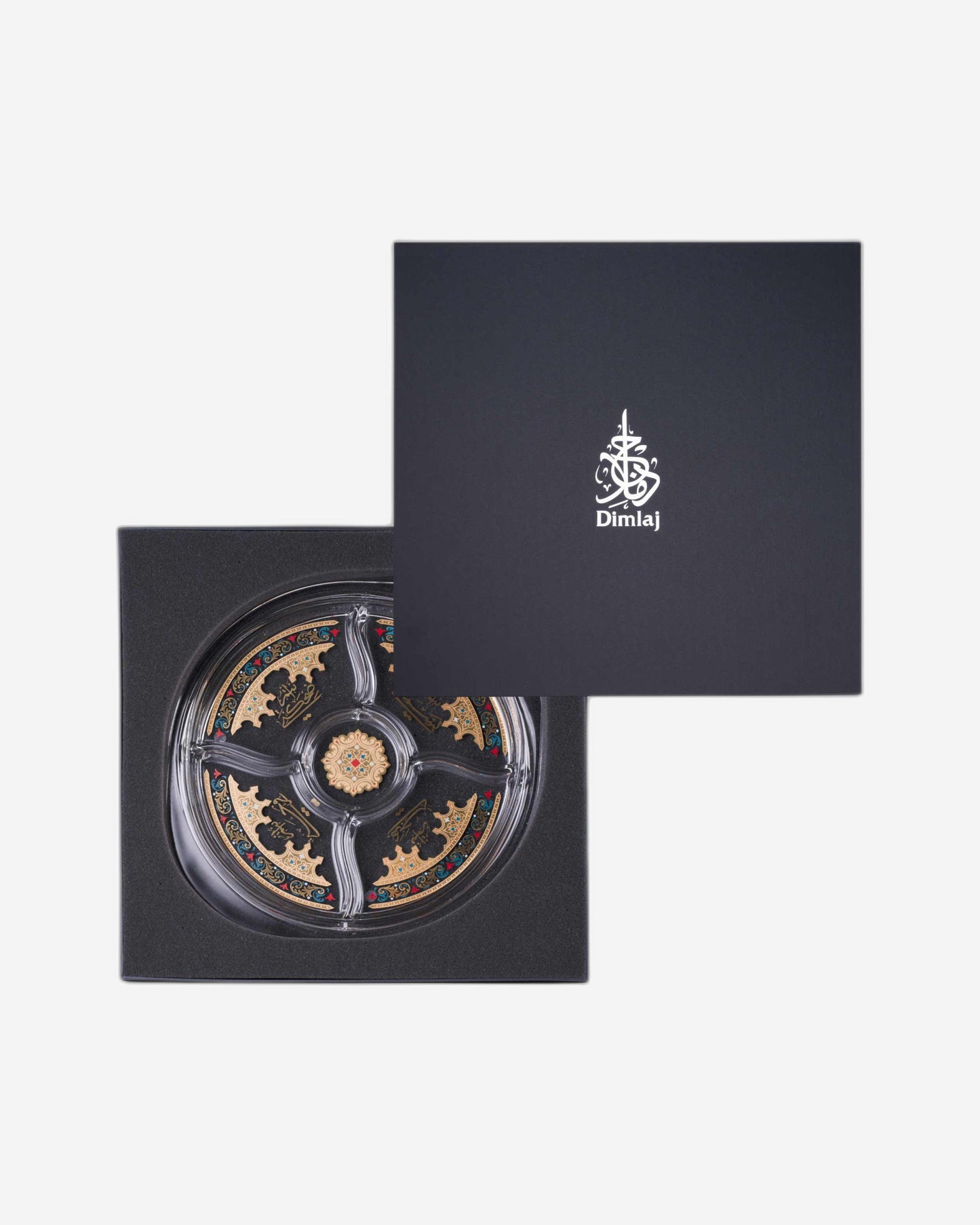 Dimlaj Suroor Divider Plate Gold