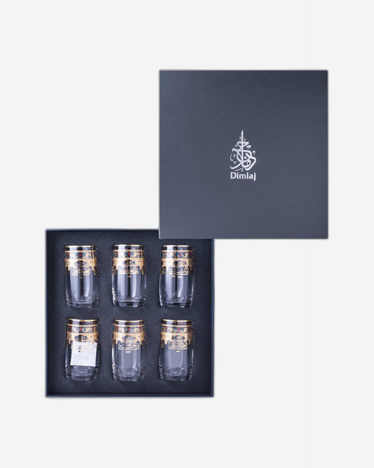 Dimlaj Suroor Set of 6 Pcs Tumblers (Gold)