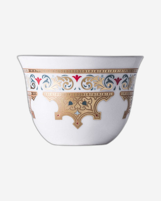 Dimlaj Suroor Set of 6 Pcs Cawa Cups (Gold)