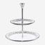 Dimlaj Kareem 2 Tiered Tray Platinum