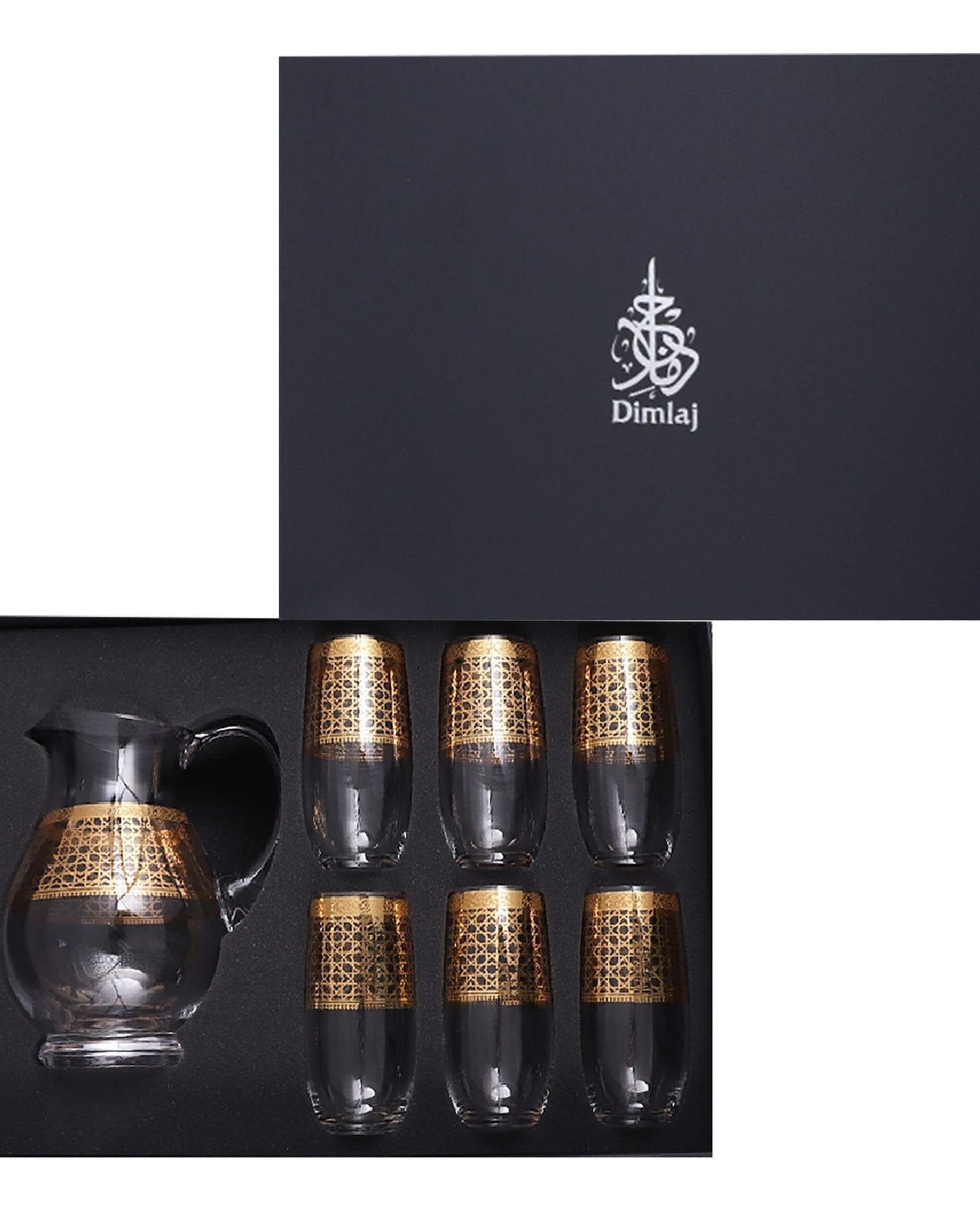 Dimlaj Cordoba Drinkset 7Pc Gold