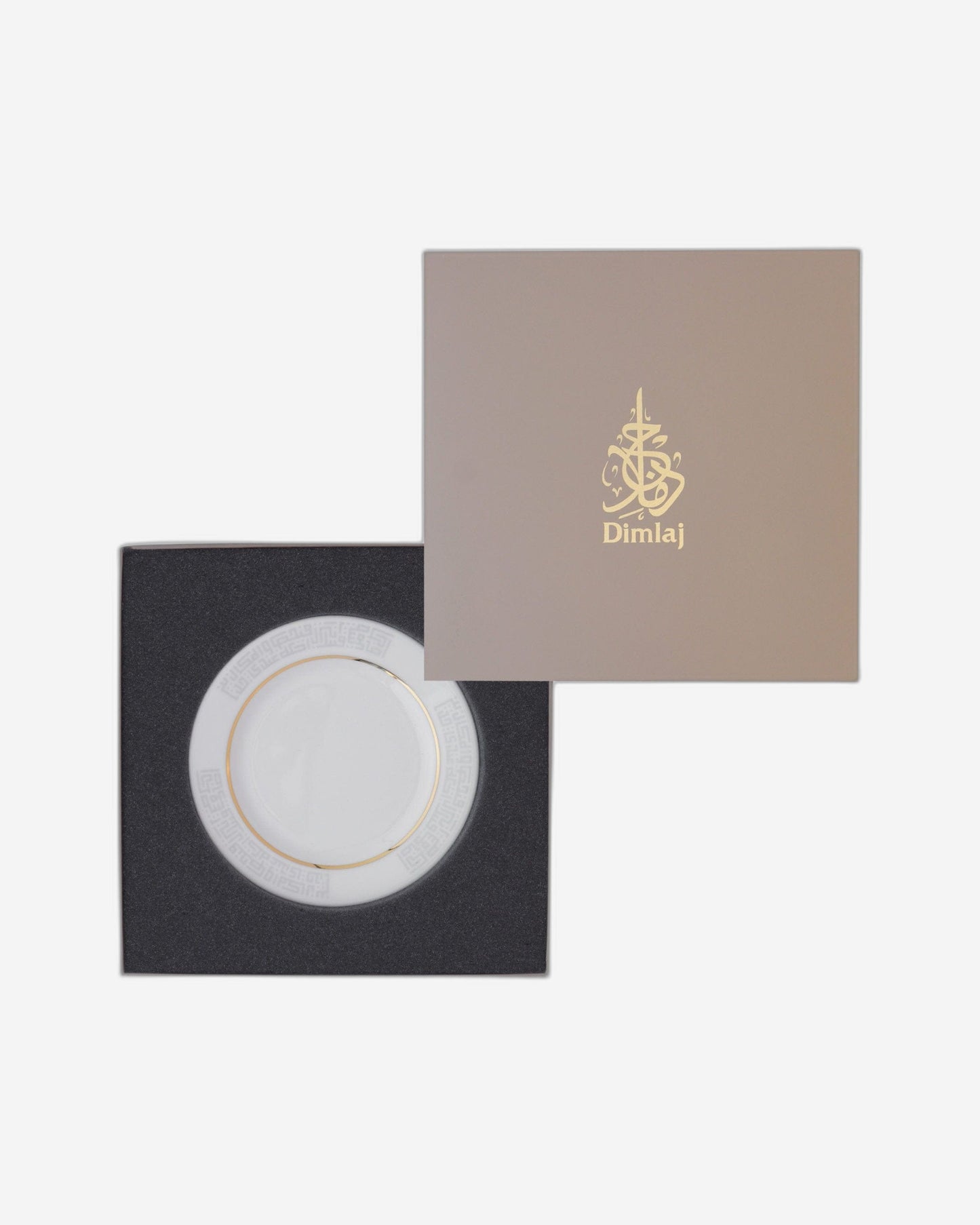 Dimlaj Abraj Plates 6Pc Gold