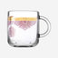 Dimlaj Selena Mugs 6Pc Gold & Pink