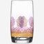 Dimlaj Selena Tumblers 6Pc Crystal Gold & Pink