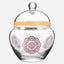 Dimlaj Selena Serving Bowl with Lid Gold & Pink