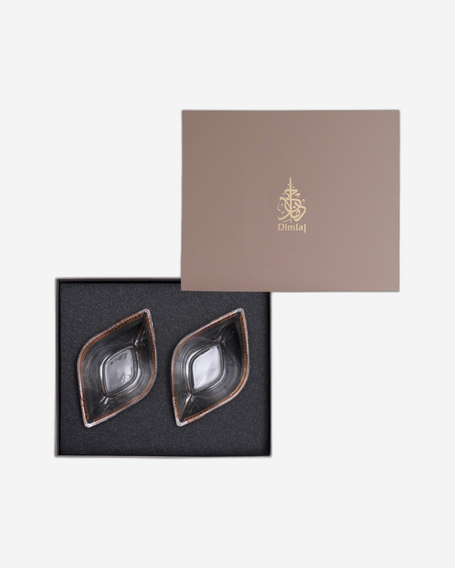 Dimlaj Selena Serving Bowls 2Pc Gold