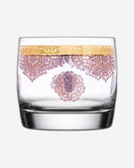 Dimlaj Selena Candle Holder (Gold & Pink)