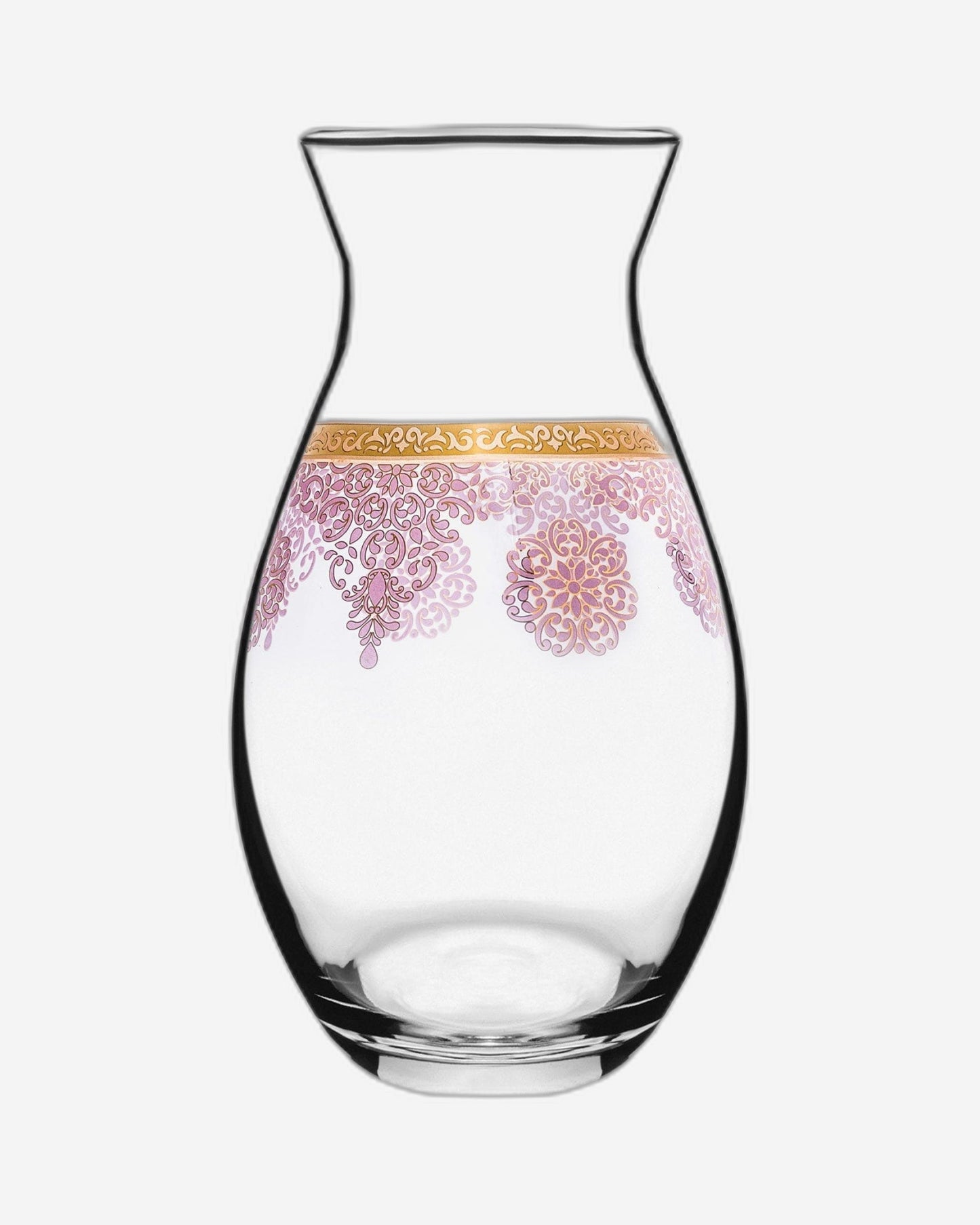 Dimlaj Selena Vase Gold & Pink