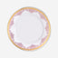 Dimlaj Selena Dessert Plates 6Pc Gold & Pink