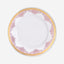 Dimlaj Selena Charger Plate Round Large Gold & Pink