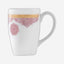 Dimlaj Selena Mugs 2Pc Gold & Pink