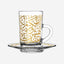 Dimlaj Kareem Tea Cups & Saucers 6Pc Gold