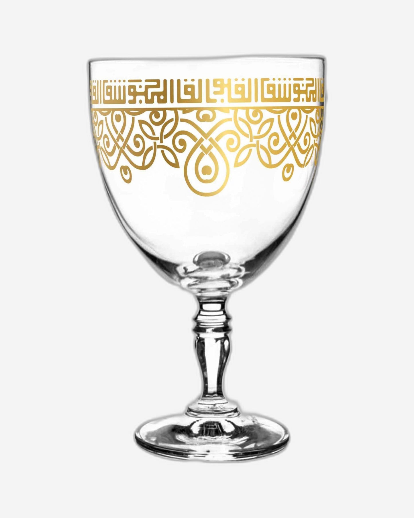 Dimlaj Shafa Flute Stems 6Pc Gold