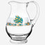 Dimlaj Wurood Jug Crystal with Handle Gold & Green