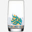Dimlaj Wurood Tumblers 6Pc Gold & Green