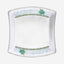 Dimlaj Wurood Serving Plate Large Gold & Green