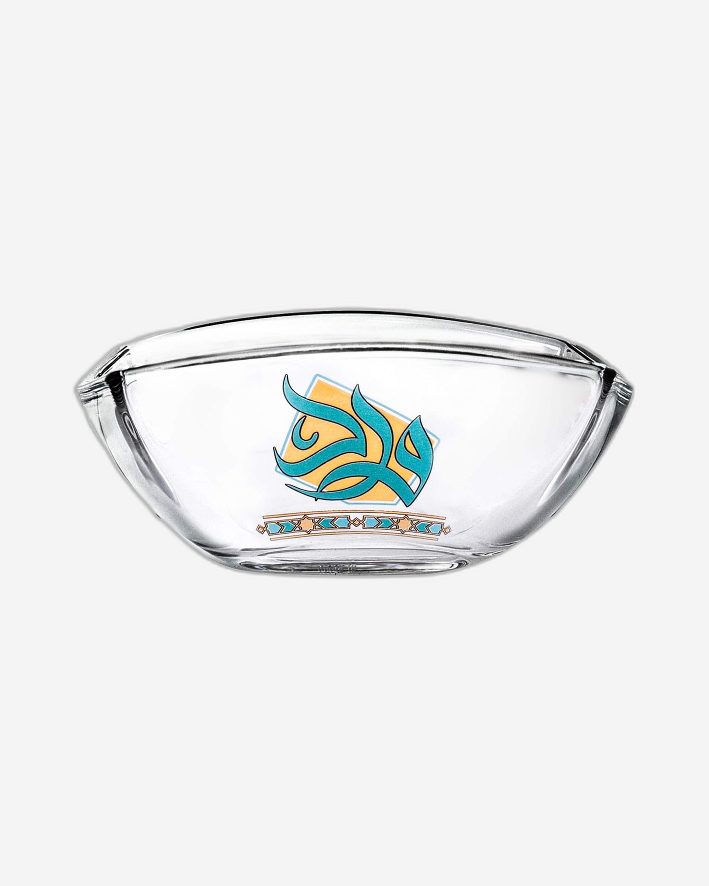 Dimlaj Wurood Serving Bowls 4Pc Gold & Green